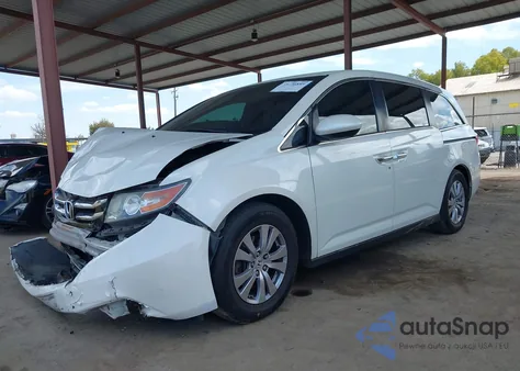 2016 Honda Odyssey Ex из США, поврежденный, VIN 5FNRL5H44GB127512